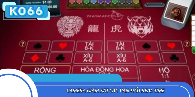 Camera giám sát các ván đấu Real Time