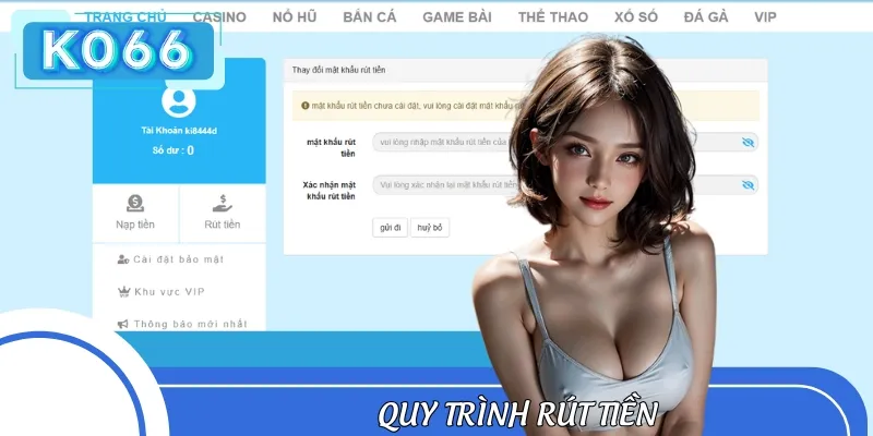 Rút tiền dễ dàng, xử lý nhanh gọn chỉ với vài thao tác đơn giản