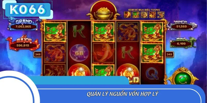 Quản lý nguồn vốn hợp lý