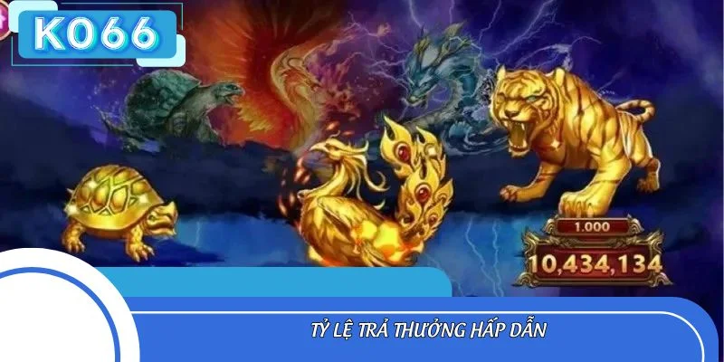 Tỷ lệ trả thưởng hấp dẫn